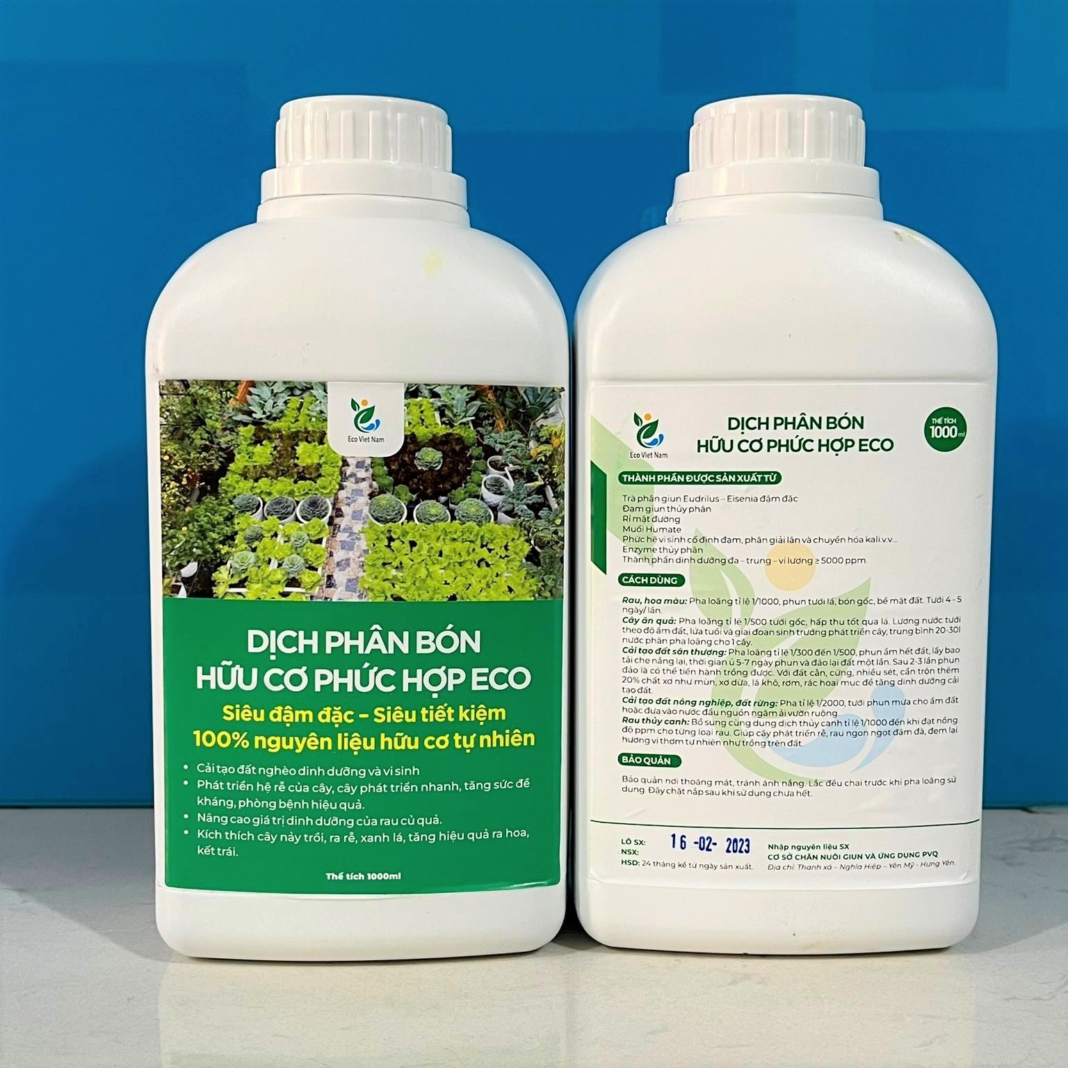 Dịch phân bón hữu cơ phức hợp Eco